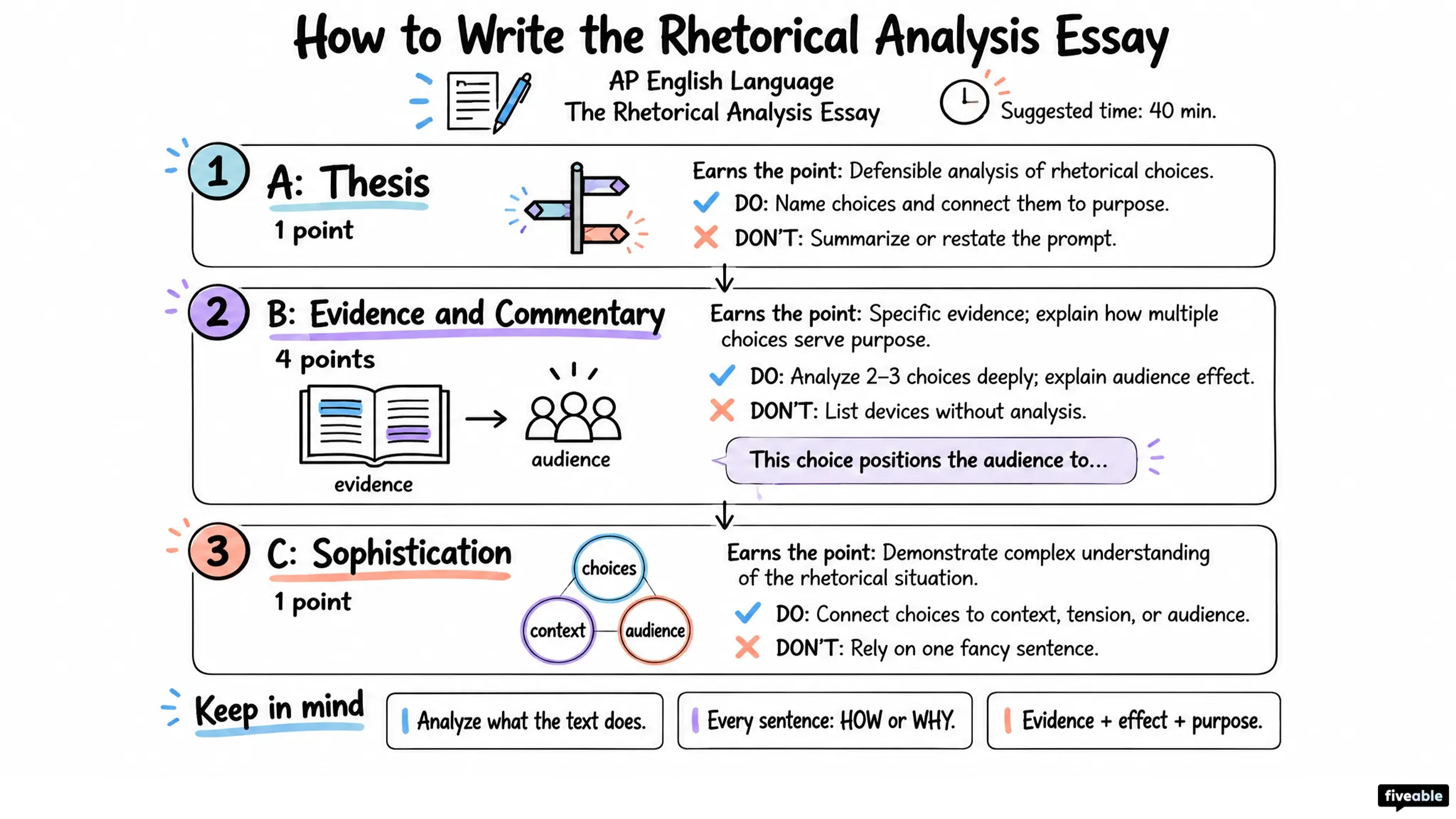 How to Write the AP English Language Rhetorical Analysis Essay