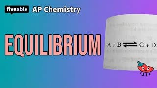 AP Chem CRAM – Unit 7: Equilibrium