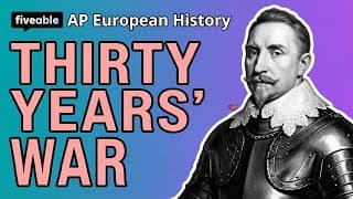 AP Euro - Thirty Years' War & Peace of Westphalia