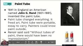 AP European History - Impressionism & Post-Impressionism