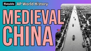 AP World History - Continuities in Medieval China
