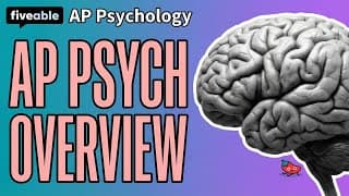 AP Psychology - Complete Course Overview in 10 Minutes