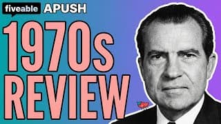 APUSH - 1970s Review: Nixon, Watergate & Vietnam