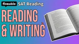 SAT Reading & Writing - Strategies & Grammar Review