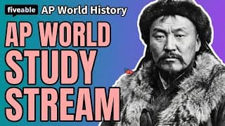 AP World History - Q&A: Mongols, SAQs & Study Skills