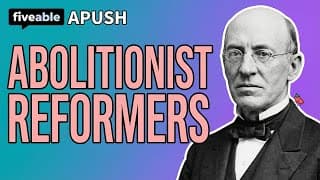 APUSH - Abolitionist & Reform Movements