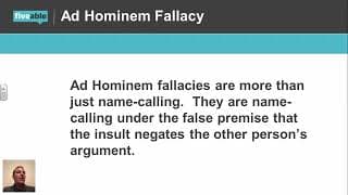 AP English Language - Logical Fallacies #1