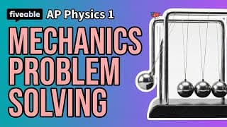 AP Physics CRAM – Mechanics & Problem Solving