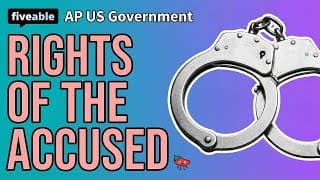 AP US Government - 4th-7th Amendments: Rights of Accused