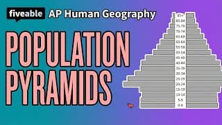 AP Human Geography - Population Pyramids & Analysis