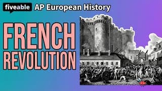 AP European History - French Revolution: Early Years