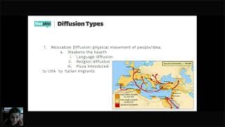 AP Human Geography - Diffusion & Cultural Spread