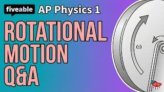 AP Physics - Q&A: Rotational Motion, Waves & FRQs