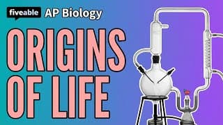 AP Biology - Origins of Life: Chemical Evolution & RNA