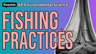 AP Environmental Science - Fishing Practices & Impact