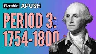 APUSH - Period 3 Review: Revolution & Constitution