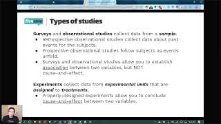 AP Statistics - FRQ Review: Sampling & Experiments