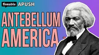 APUSH - Period 4 Review: Antebellum America