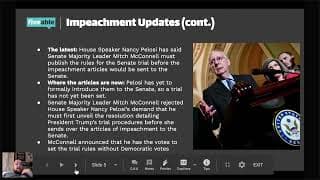 AP US Government - Iran Crisis & Impeachment Update