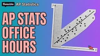 AP Statistics - Q&A: Two-Variable Data & Regression