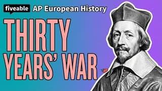 AP European History - Thirty Years' War