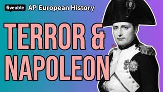 AP Euro - French Revolution: Terror, Napoleon & Empire