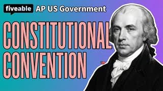 AP US Government - Constitutional Convention