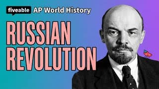 AP History - Russian Revolution Review