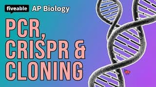 AP Biology - Biotechnology: PCR, CRISPR & Cloning