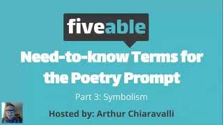 AP English Literature - Poetry Terms: Symbolism & Tone