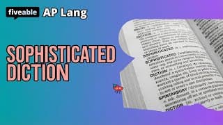 AP English Language - Sophisticated Diction & Precision