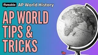 AP World History - Study Tips & Exam Strategies