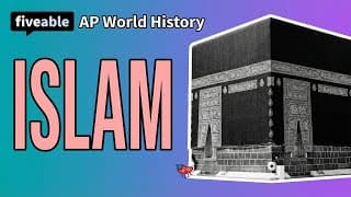AP World History - Islam: Origins, Caliphates & Golden Age