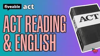 ACT - Q&A: Reading & English Strategies