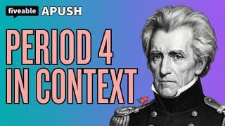 APUSH - Period 4 Review: Expansion & Democracy