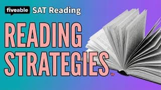 SAT Reading CRAM – All Passage Types & Strategies