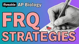 AP Biology - FRQ Strategies & 2020 Exam Walkthrough