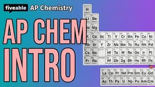 AP Chemistry - Course Introduction & Exam Structure