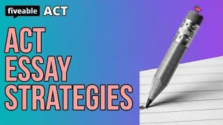 ACT - Q&A: Essay Writing & Strategies