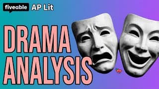AP English Literature CRAM – Drama Analysis & FRQs