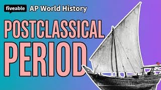 AP World History - Q&A: Postclassical Period (600-1450)