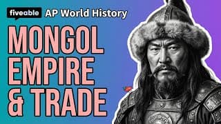 AP World History - Mongols, Silk Roads & Trade Networks