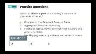 AP Macroeconomics CRAM – Unit 6: Trade & Exchange Rates