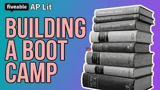 AP Lit - Building a Boot Camp: Skills & Structure