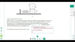 AP Physics 1 CRAM – FRQ: Paragraph & Short Answer