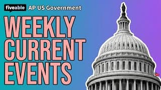 AP US Government - Current Events: Impeachment & Elections