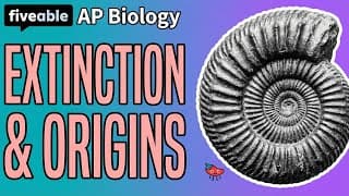 AP Biology - Origins of Life, Extinction & Variation