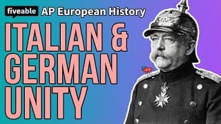 AP Euro - Italian & German Unification