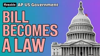 AP US Government - How a Bill Becomes a Law