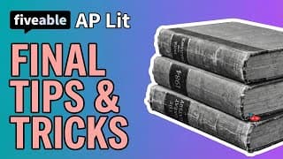 AP English Literature - Exam Tips & Strategies